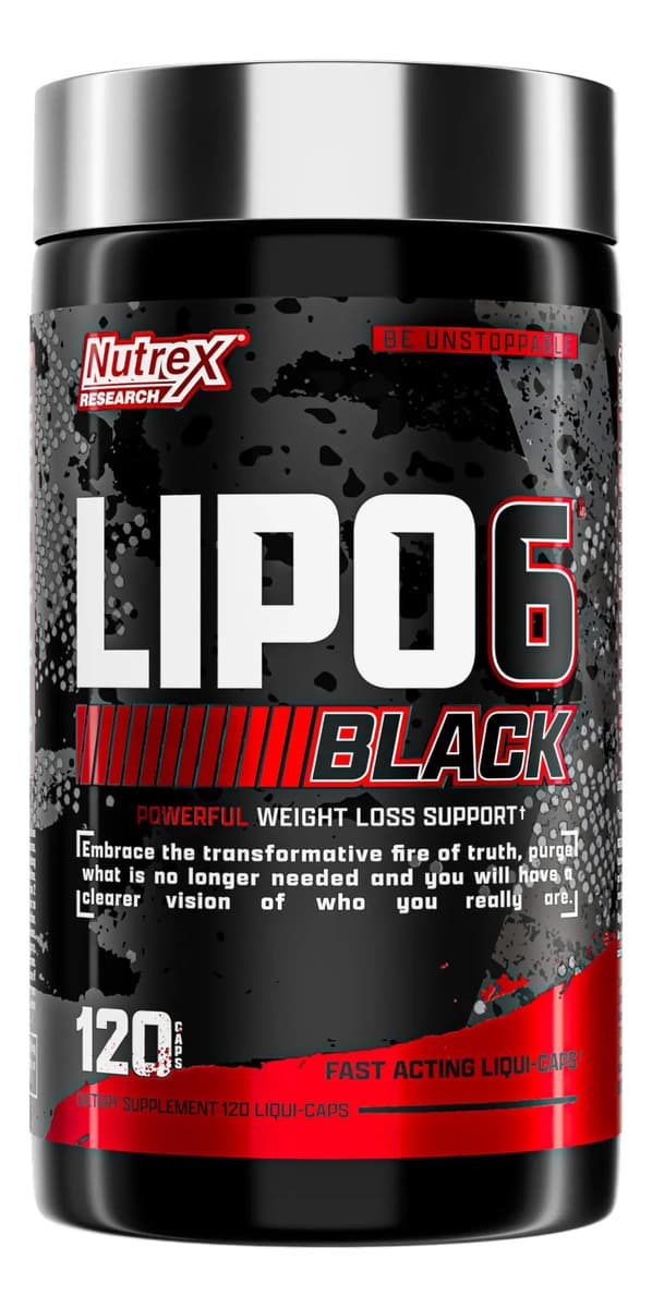 Nutrex Research Supplement Nutrex Lipo-6 Black Max Strength Fat Burner 120 C