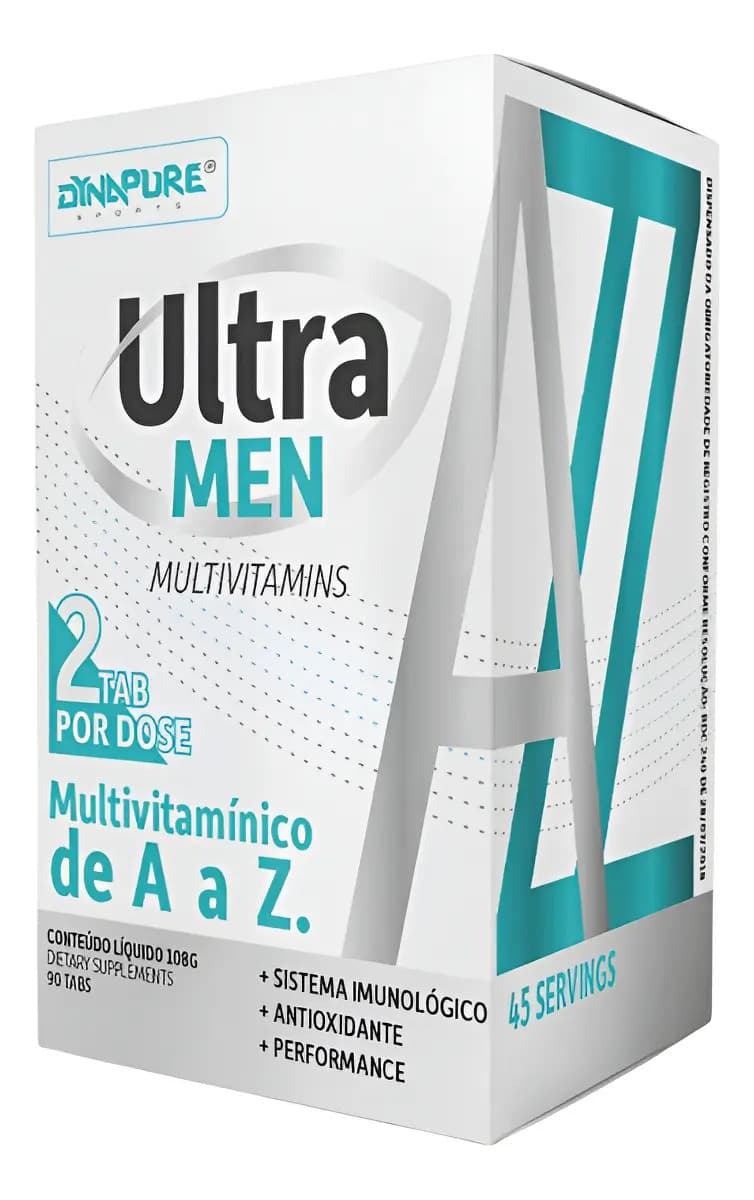 Dynamo Labz Multivitamínico Dynamo Labz Ultra Men Energia Imunidade Foco 90 Tabletes