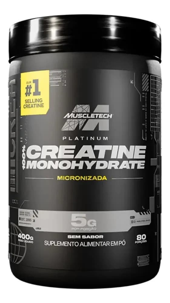 MuscleTech Creatina Platinum MuscleTech Essential Series 400g