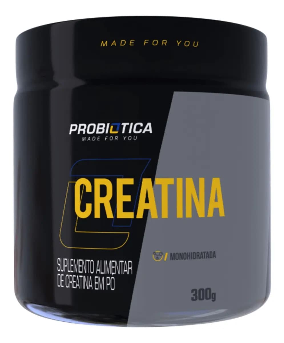 Probiótica Creatina Probiotica 300g Monohidratada Sem Sabor