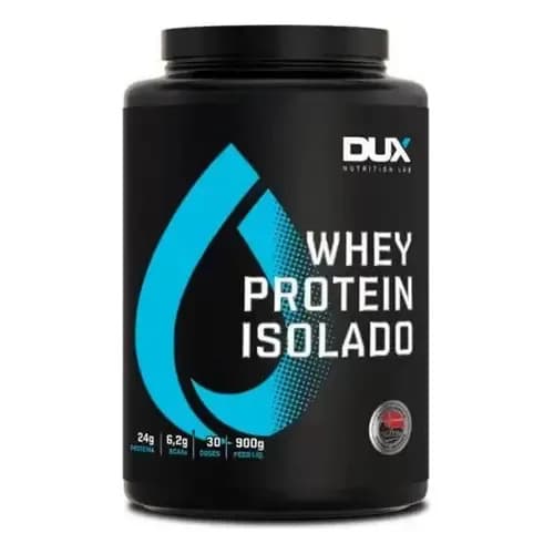 Dux Nutrition Whey Protein Isolado Pote 900g - Dux Nutrition Sabor Baunilha