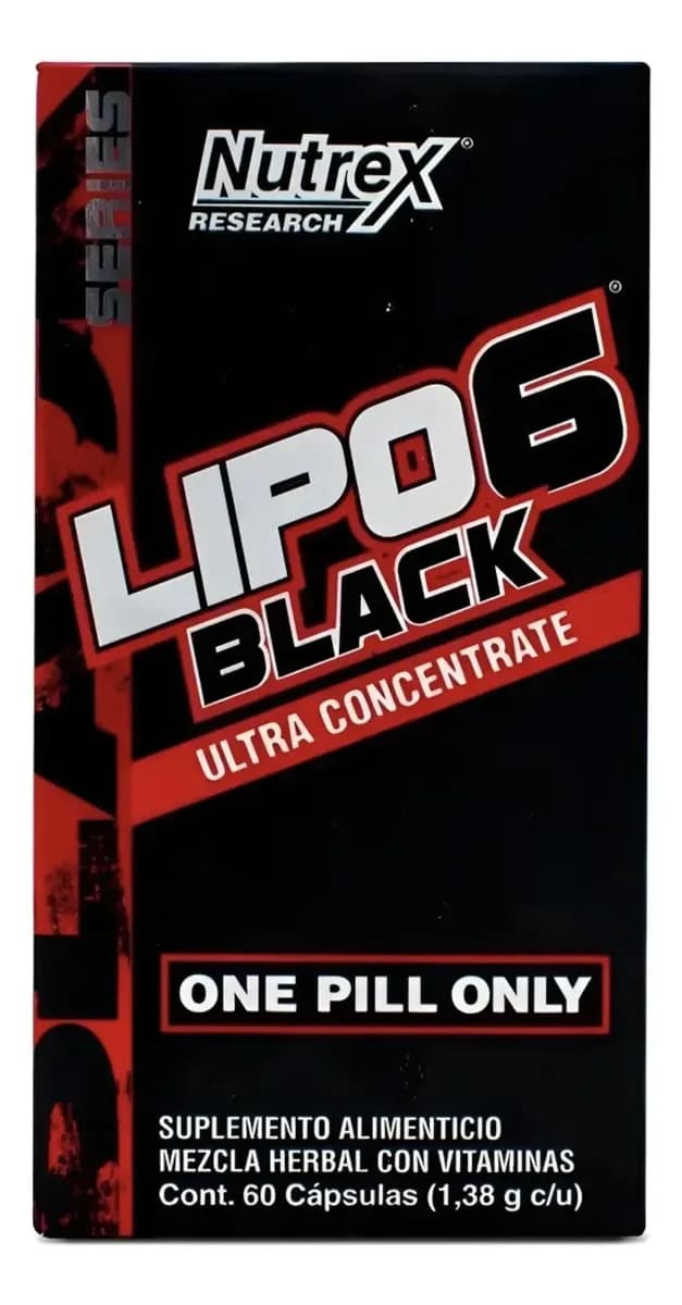 Nutrex Research Nutrex Lipo 6 Preto 60caps