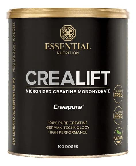 Essential Nutrition Creatina Crealift Creapure Micronizada 300g Essential Nutrtiion