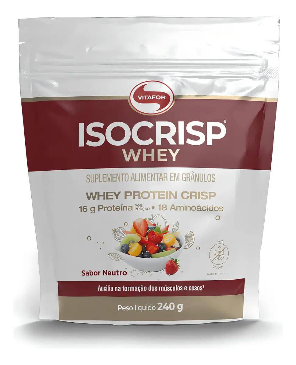 Vitafor Isocrisp Whey Pouch 240g Vitafor