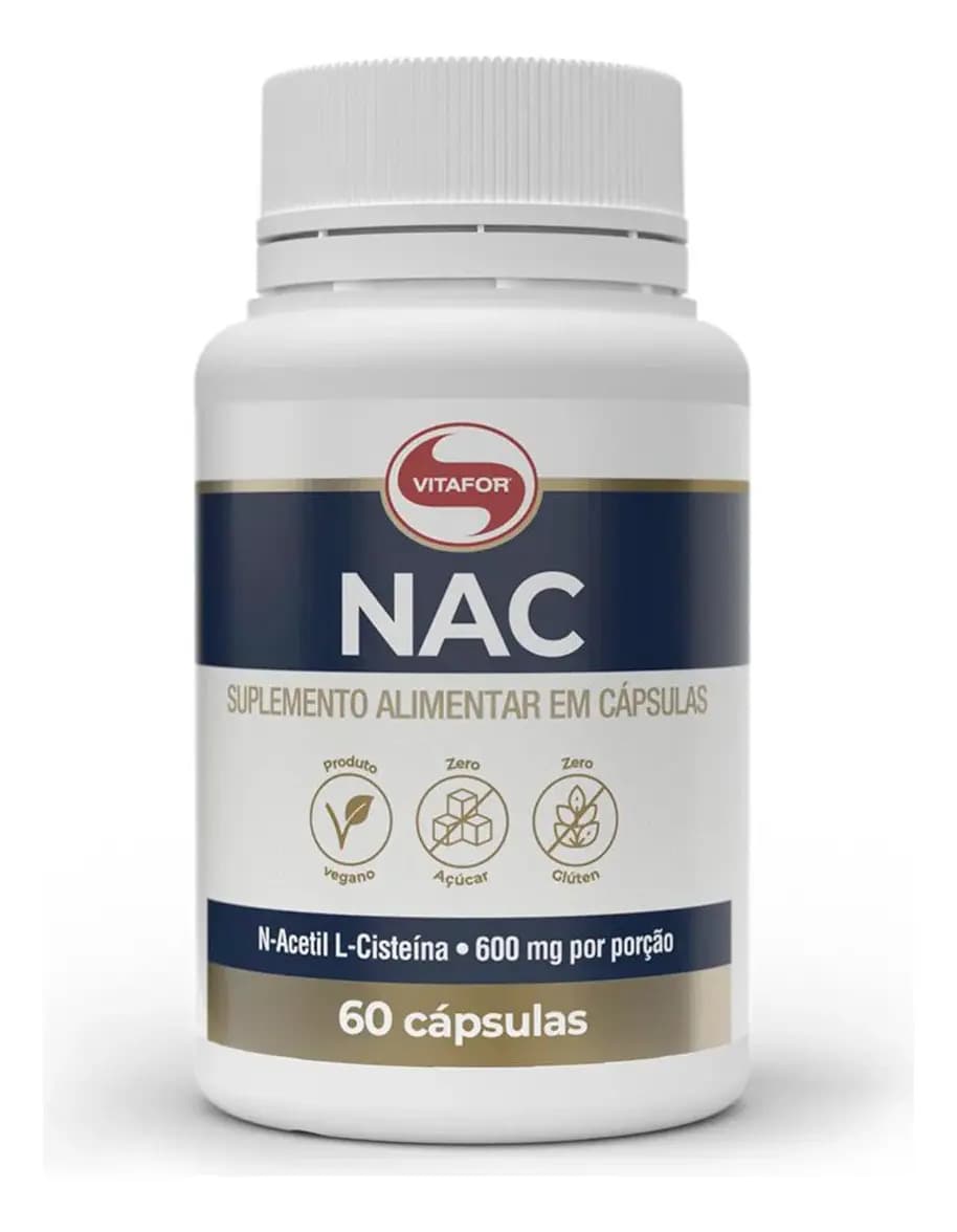 Vitafor Suplemento alimentar Nac 60 Cápsulas Sem Sabor Vitafor