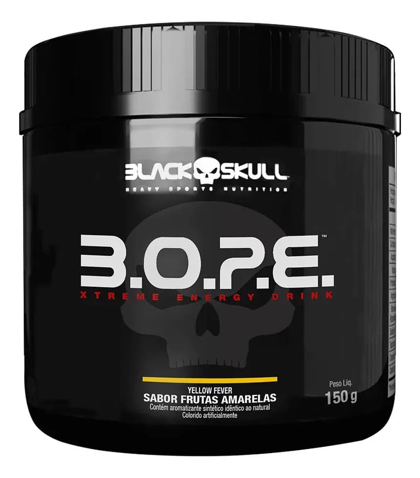 Black Skull B.O.P.E Frutas Amarelas 150g - Black Skull