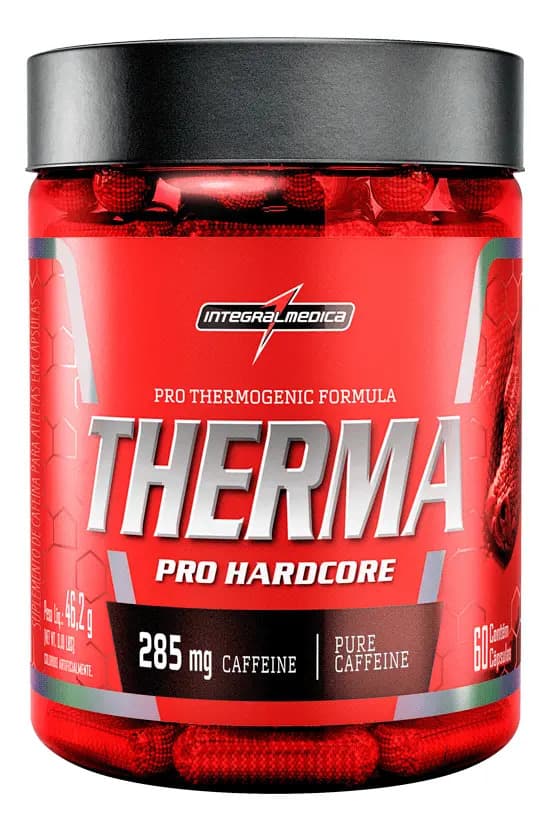 Integralmédica Suplemento Therma Pro Hardcore 60 Cápsulas Integralmédica Neutro