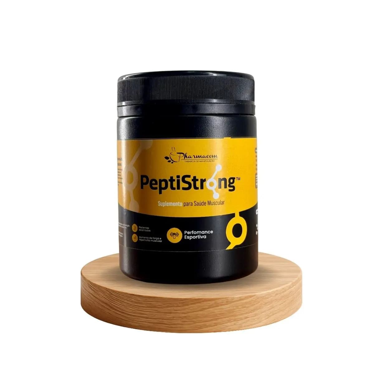 Pharmacom Farmácia Manipulação Peptistrong 2,4g 30 Doses Sem Sabor 100% Puro Original Sovita - Pharmacom