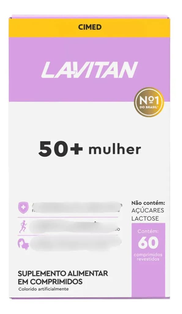 Lavitan Lavitan 50+ Mulher 60 Comprimidos