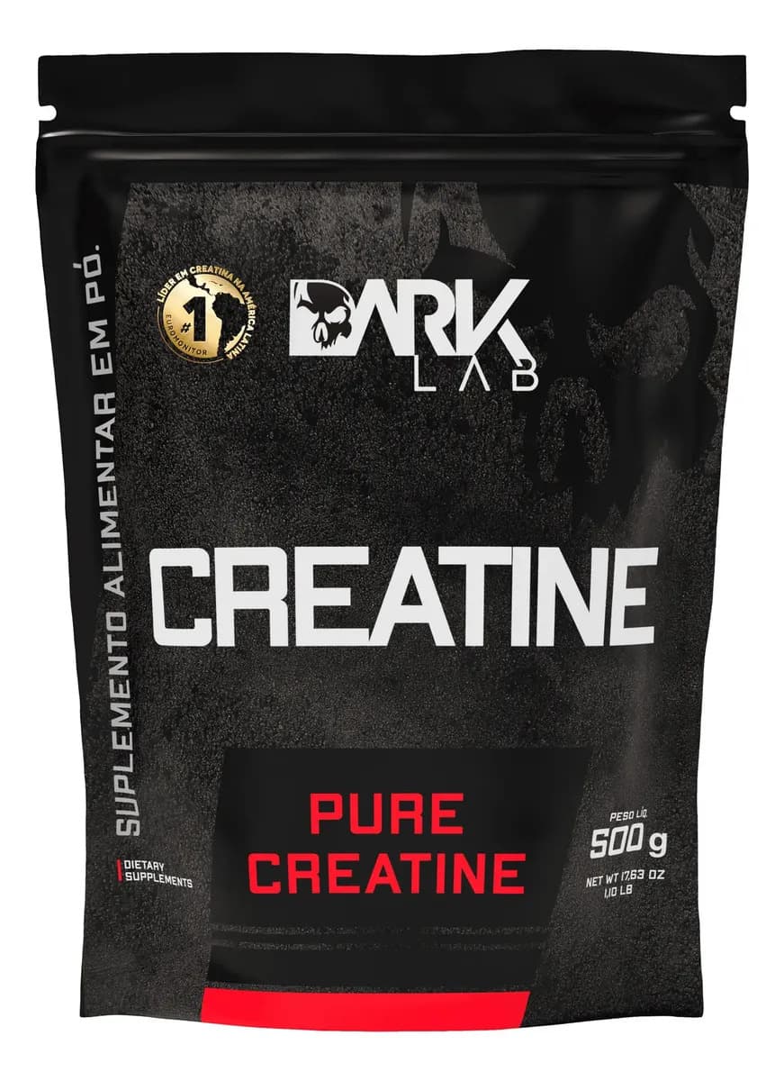 Dark Lab Creatina Dark Lab Premium Pure em pó Sem sabor x 500g