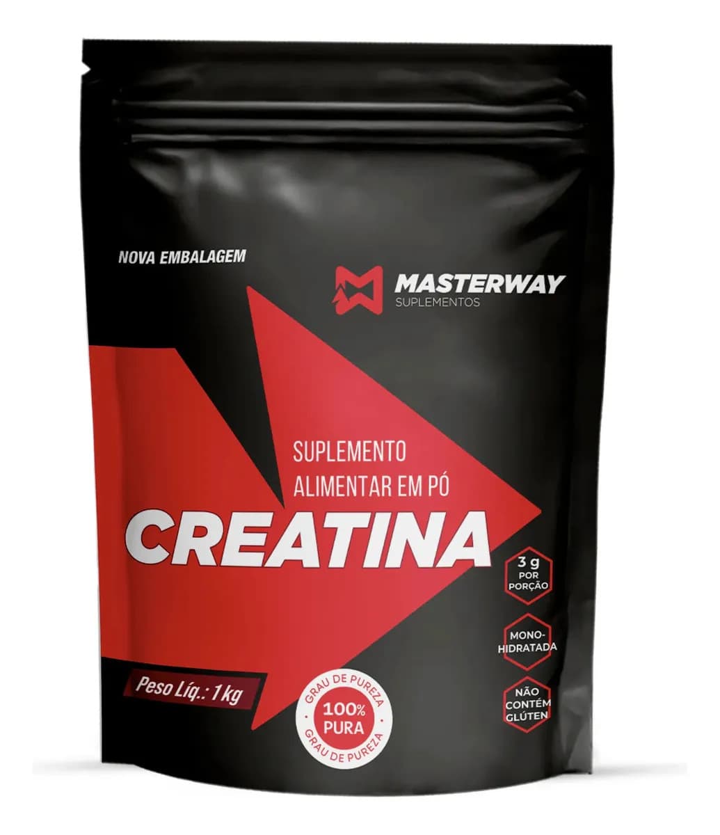 Masterway Suplementos Creatina Monohidratada 1kg Masterway Suplementos Natural