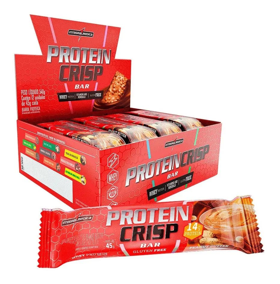 Integralmédica Suplemento En Barra Integralmédica Barras De Proteínas Proteínas Sabor Barrinha De Proteina Peanut Butter X 45g