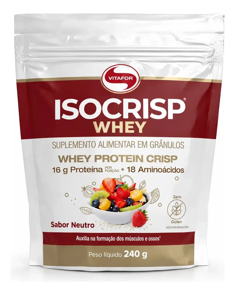 Vitafor Isocrisp Whey Pouch 240g Vitafor