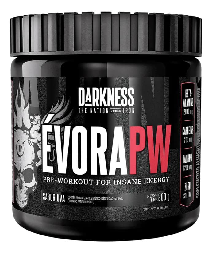 Integralmédica Pré Treino Évora Pw Darkness Uva 300g Integralmédica