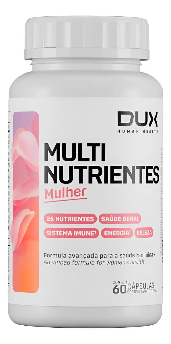 Dux Nutrition Multivitamínico Dux Human Health Multi Nutrientes Mulher em cápsula Sem sabor de 60 un