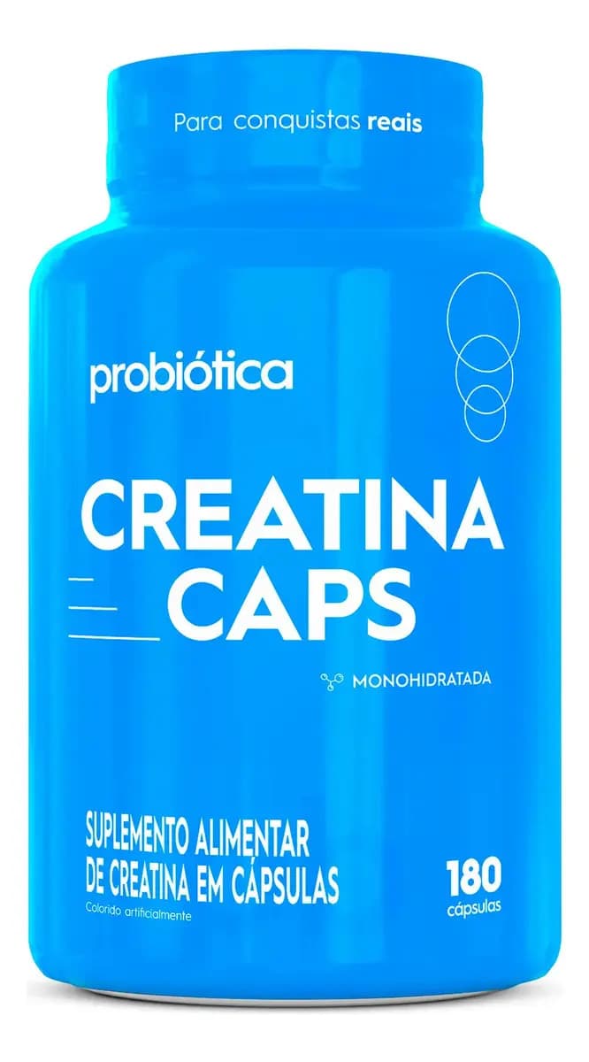 Probiótica Creatina Caps Monohidratada 180 Cápsulas - Probiótica