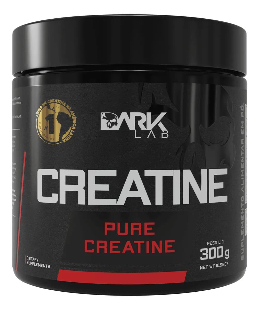 Dark Lab Creatina Dark Lab Premium Pure em pó Sem sabor x 300g
