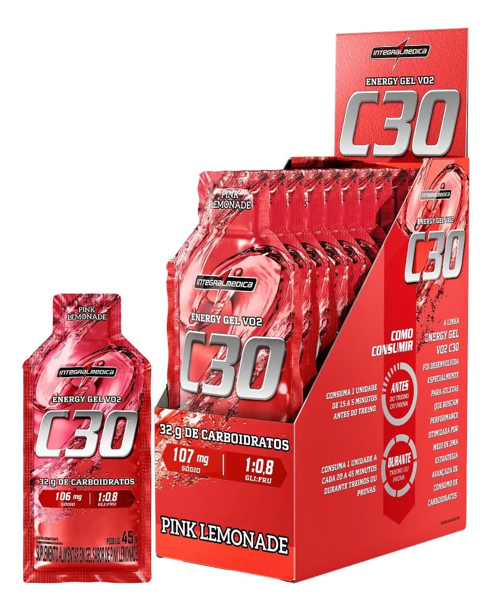 Integralmédica VO2 Energy Gel Pink Lemonade Integralmédica