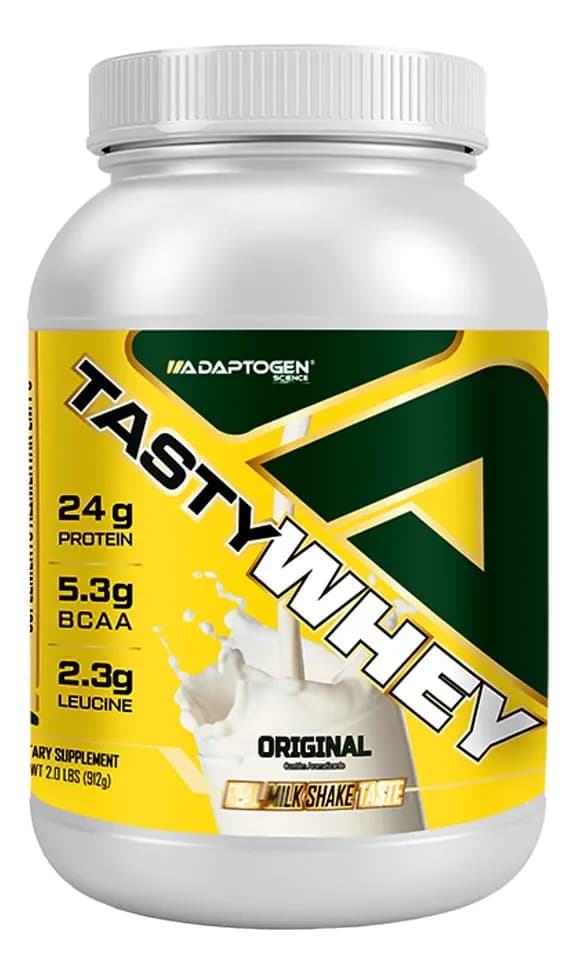 Adaptogen Science Proteína Adaptogen Science Tasty Whey Gourmet em pó Sem sabor x 900g