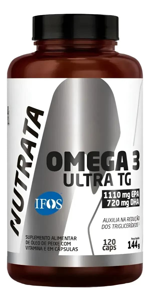 Nutrata Ômega 3 Ultra TG 120 Cápsulas Nutrata