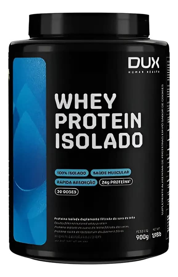 Dux Nutrition Whey Protein Isolado Dux 900g Sabor Caramelo Salgado