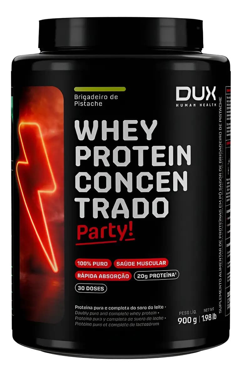 Dux Nutrition Dux - WHEY PROTEIN CONCENTRADO 900G BRIGADEIRO PISTACHE