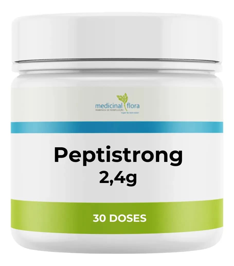 Medicinal Flora Suplemento De Peptídeos Strong 2,4g Proteína Sovitá 30 Doses Sem Sabor