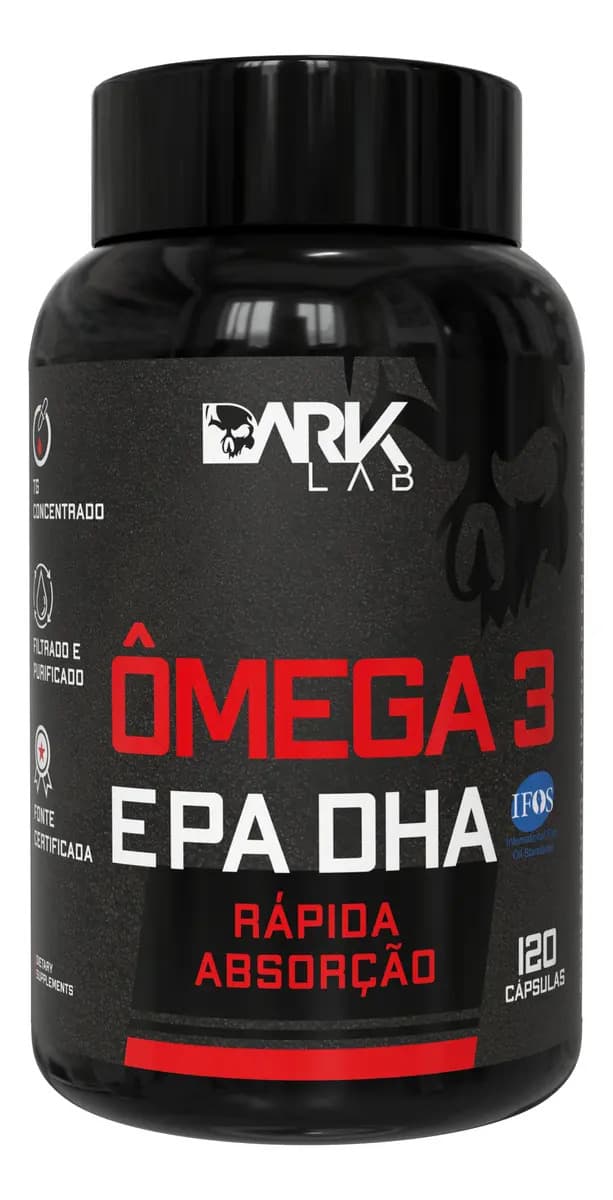 Dark Lab Ômega 3 Epa Dha 120 Cápsulas Dark Lab