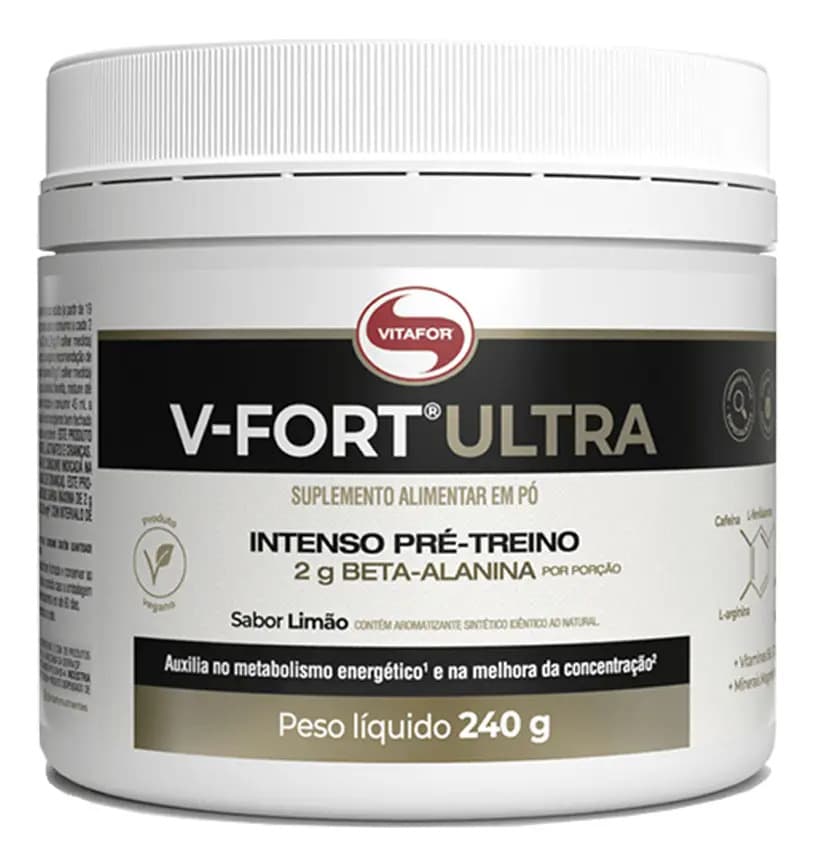 Vitafor V-fort Ultra Limão 240g Vitafor