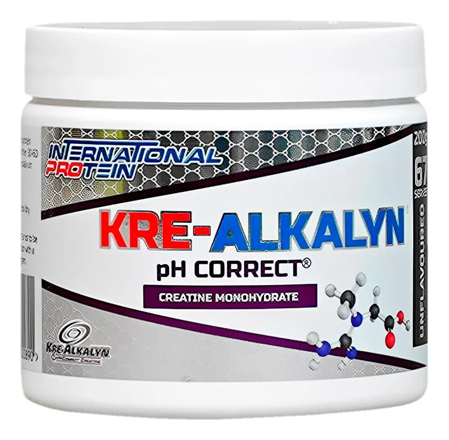 International Protein Creatina Alcalina International Protein Kre-Alkalyn 200g Sem Sabor