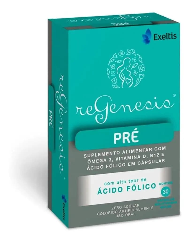 Exeltis Regenesis Pré 30 Cápsulas Omega 3 Vitamina D