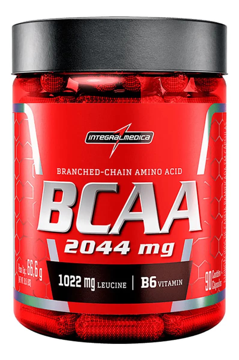 Integralmédica Bcaa 2044mg 90 Cápsulas Integralmédica Sem Sabor
