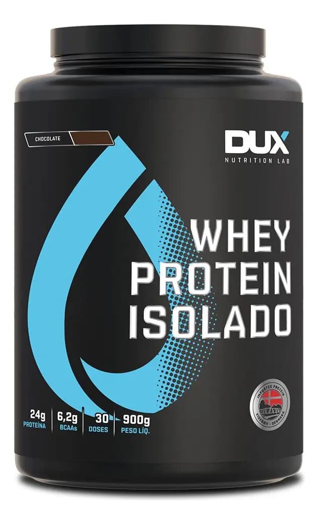Dux Nutrition Dux Nutrition Whey Protein Isolado Pote 900g - Dux Nutrition Sabor Neutro