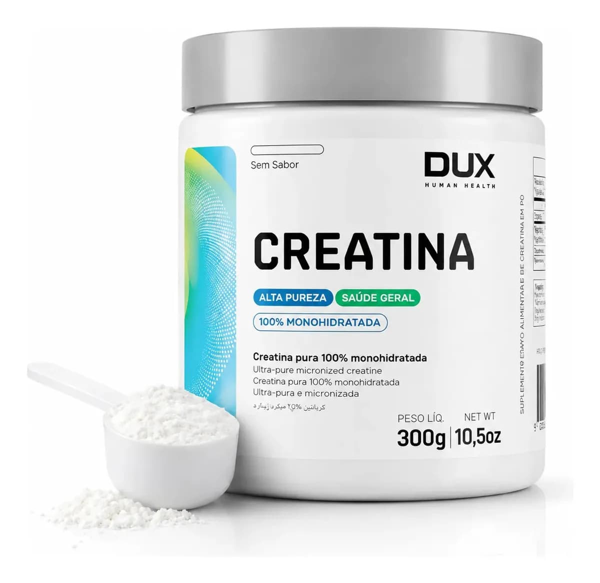 Dux Nutrition Creatina Dux Monohidratada Pura Sabor Neutro 300g