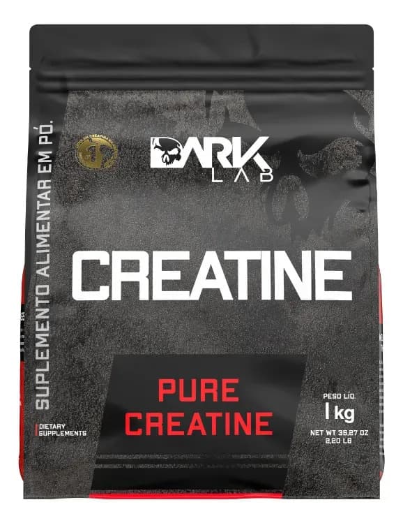 Dark Lab Creatina Monohidratada Pura 1kg Dark Lab Unidade Sem sabor