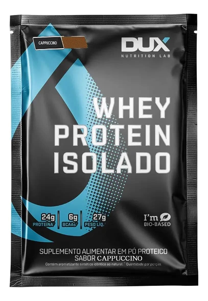 Dux Nutrition Whey Protein Isolado Dux Nutrition 30g Sachê Cappuccino