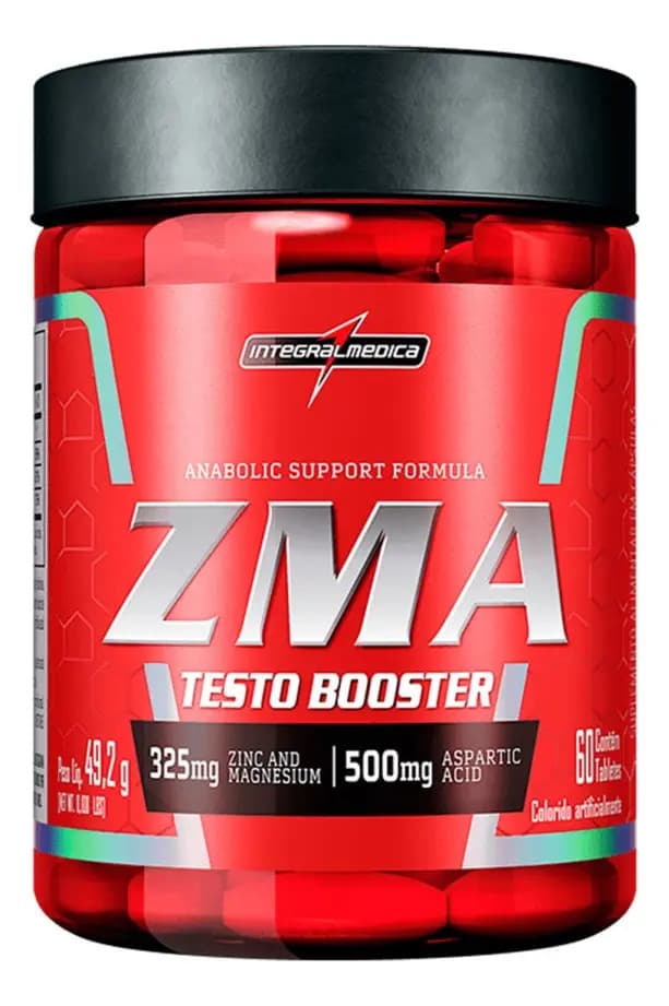 Integralmédica Multivitamínico ZMA 60 cápsulas - Zinco, Magnésio e Vitamina B6 - Equilíbrio e Imunidade - Integralmedica