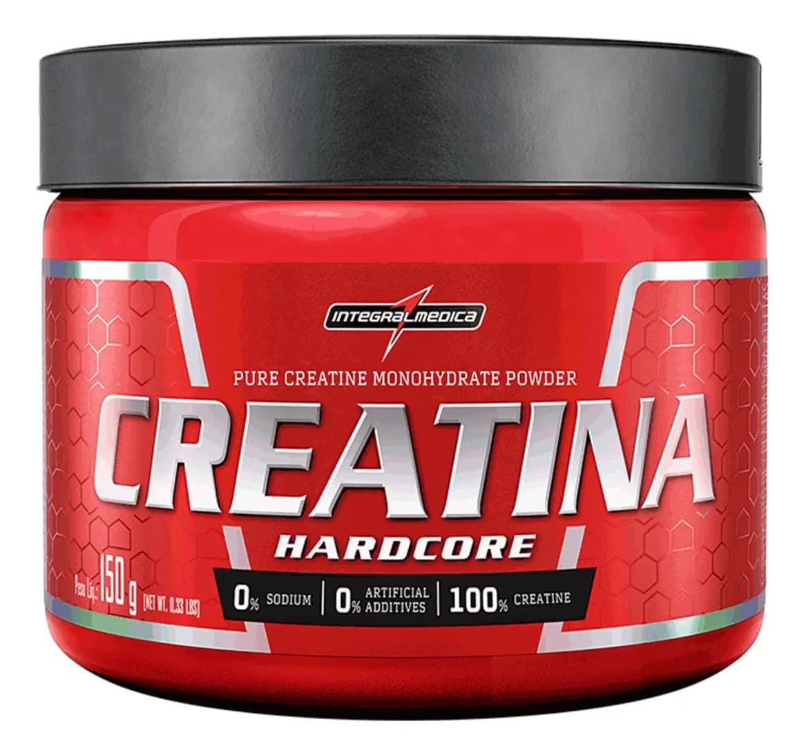 Integralmédica Creatina Integralmedica 100% Pura 150g - Potencialize sua Performance e Melhore a Recuperação Muscular