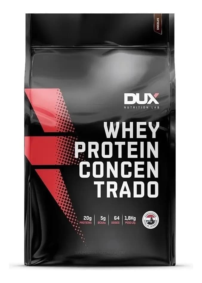 Dux Nutrition Whey Protein Concentrado Dux Nutrition 1.8 Kg Sabor Chocolate