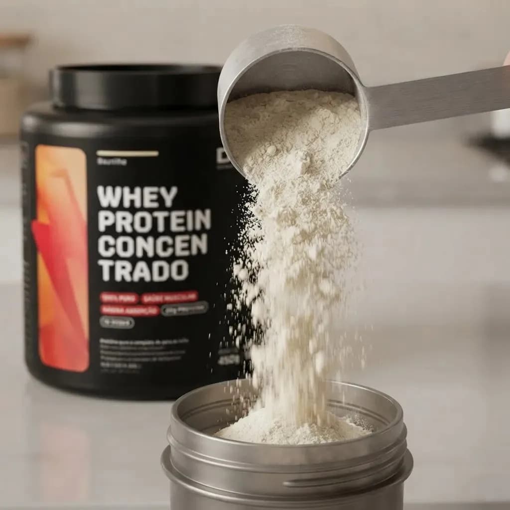 Dux Nutrition WHEY Protein Concentrado Dux em pó sabor Baunilha x 450g