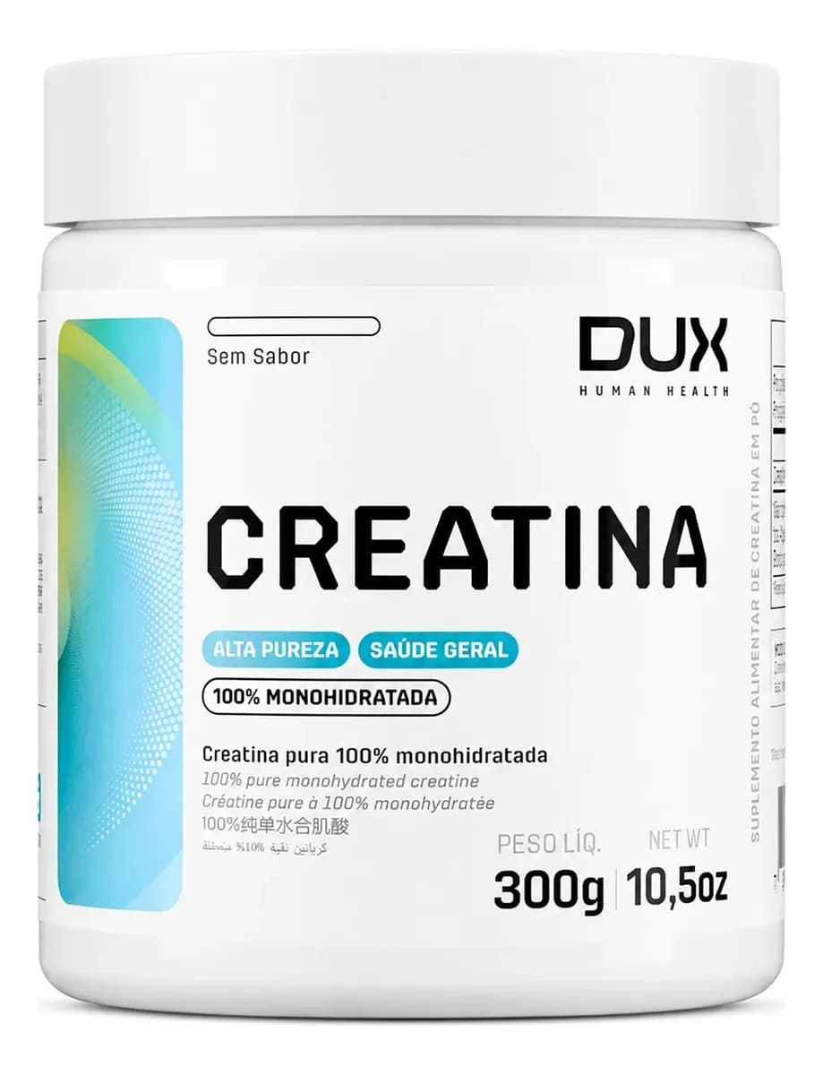 Dux Nutrition Creatina Monohidratada - Pote 300g Dux Nutrition
