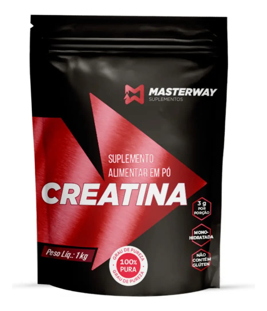 Masterway Suplementos Creatina Monohidratada 1kg Masterway Suplementos Natural
