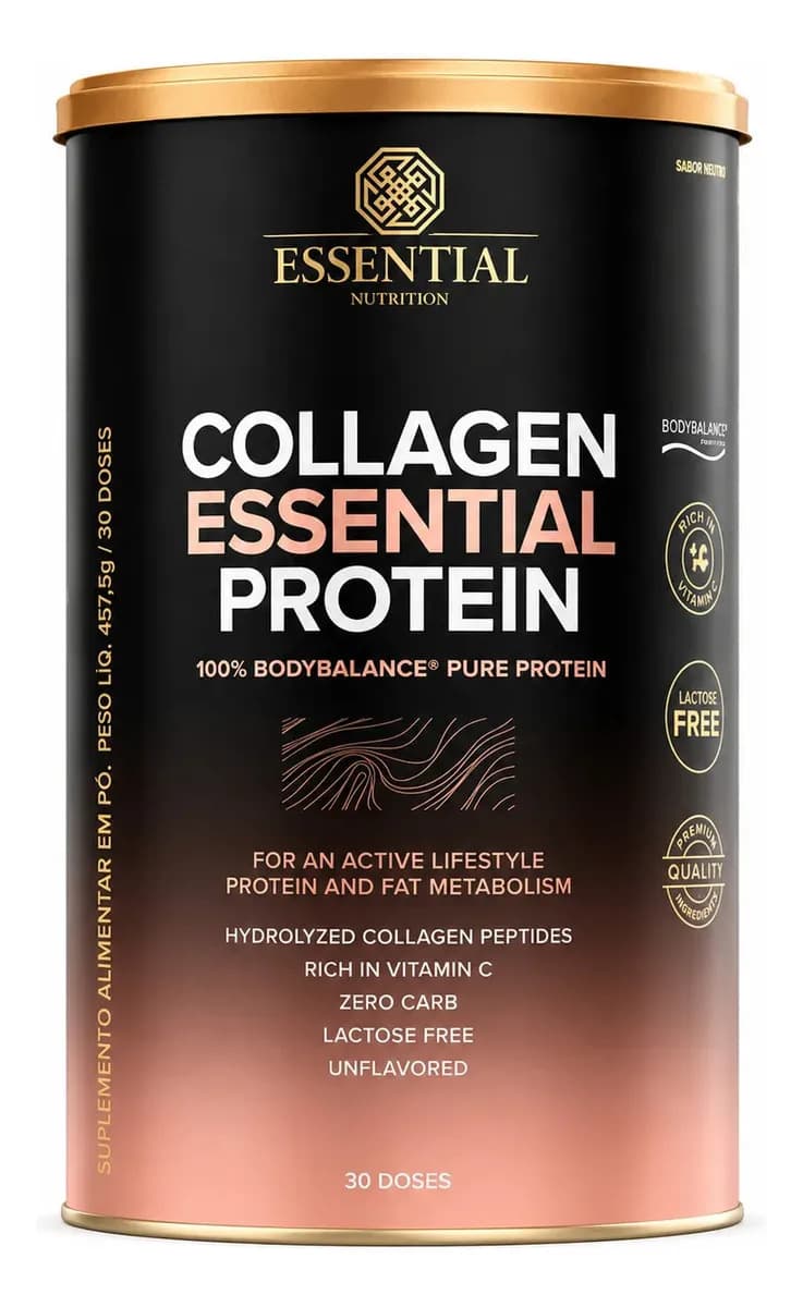 Essential Nutrition Collagen Essential Protein Essential Nutrition - (457,5g) Sabor Neutro