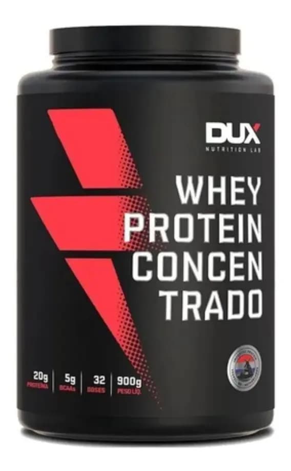 Dux Nutrition DUX HUMAN HEALTH Whey Protein Concentrado Pote 900g Sem Sabor