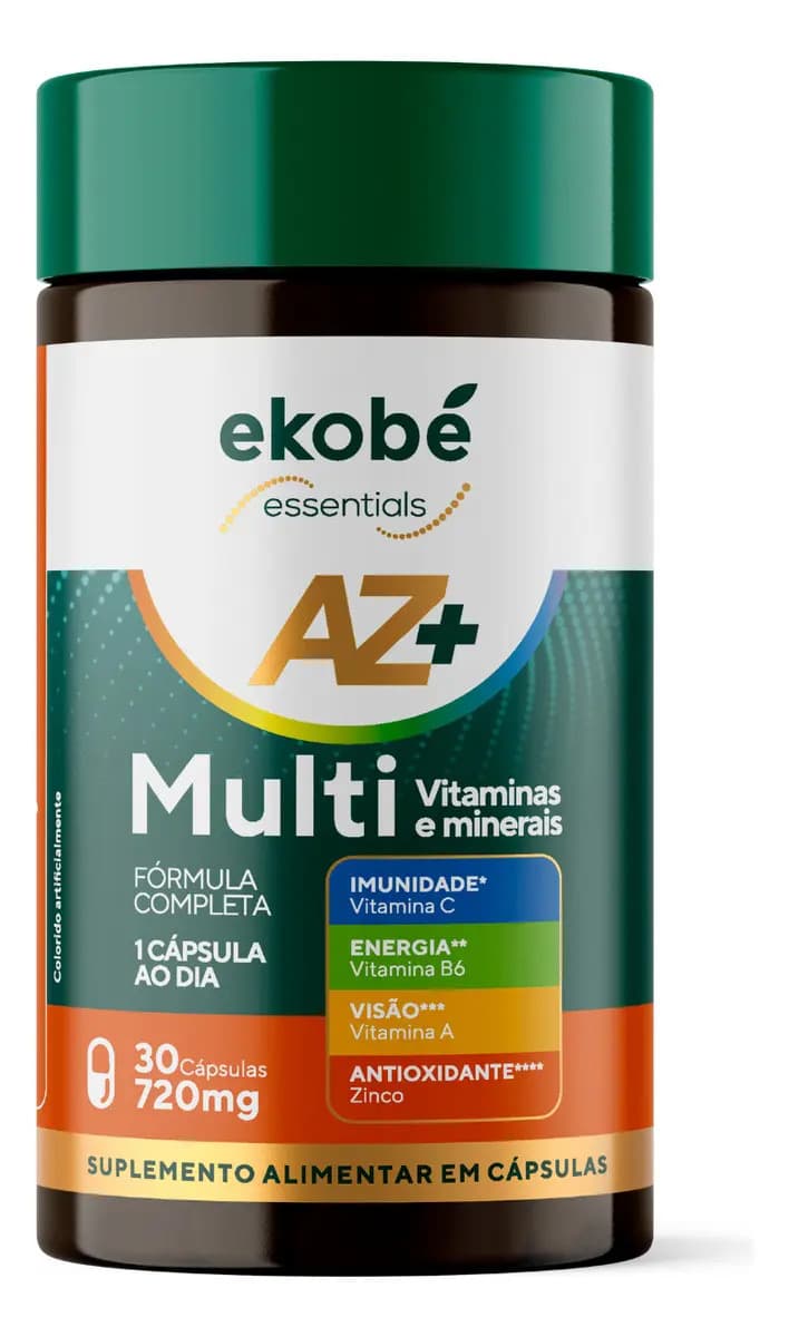 Ekobé Az+ Multi Suplemento Multivitamínico Sem Sabor