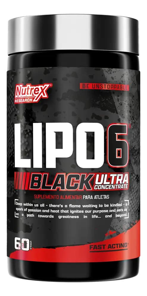 Nutrex Research Termogenico Lipo 6 Black Ultra Concentrado - Nutrex 60 caps