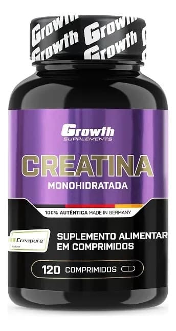Growth Supplements Creatina Creapure® 120 Comprimidos Growth Supplements Neutro