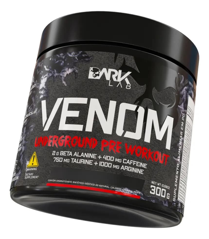 Dark Lab Pre Treino Venom Underground 300g Mango Loko Dark Lab