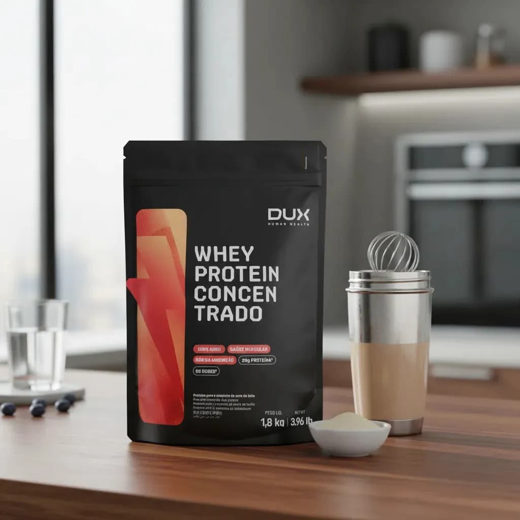 Dux Nutrition Whey Protein Concentrado - 1,8 Kg Dux Nutrition Sabor Baunilha